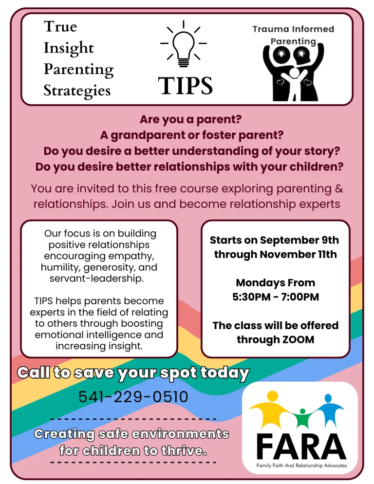 TIPS — Family Faith and Relationship Advocates