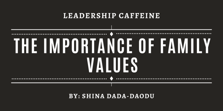 The Importance of Family Values