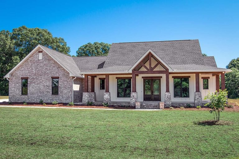 House Plan Ranch Style with Sq Ft, Bed, Bath,