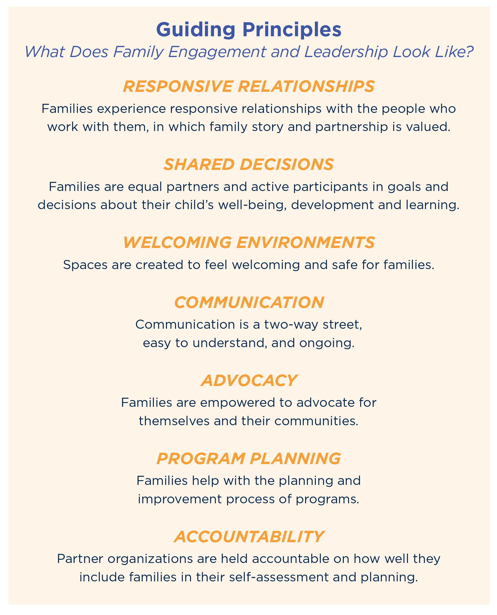 Activity .: Building Family Engagement and Leadership Activity .: Building Family Engagement and Leadership